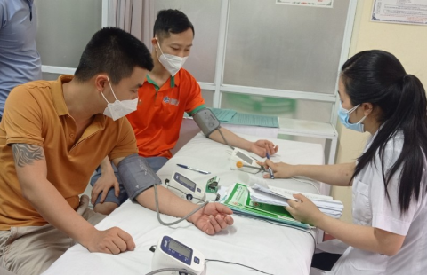 Thép Việt - Sing khám sức khỏe cho người lao động